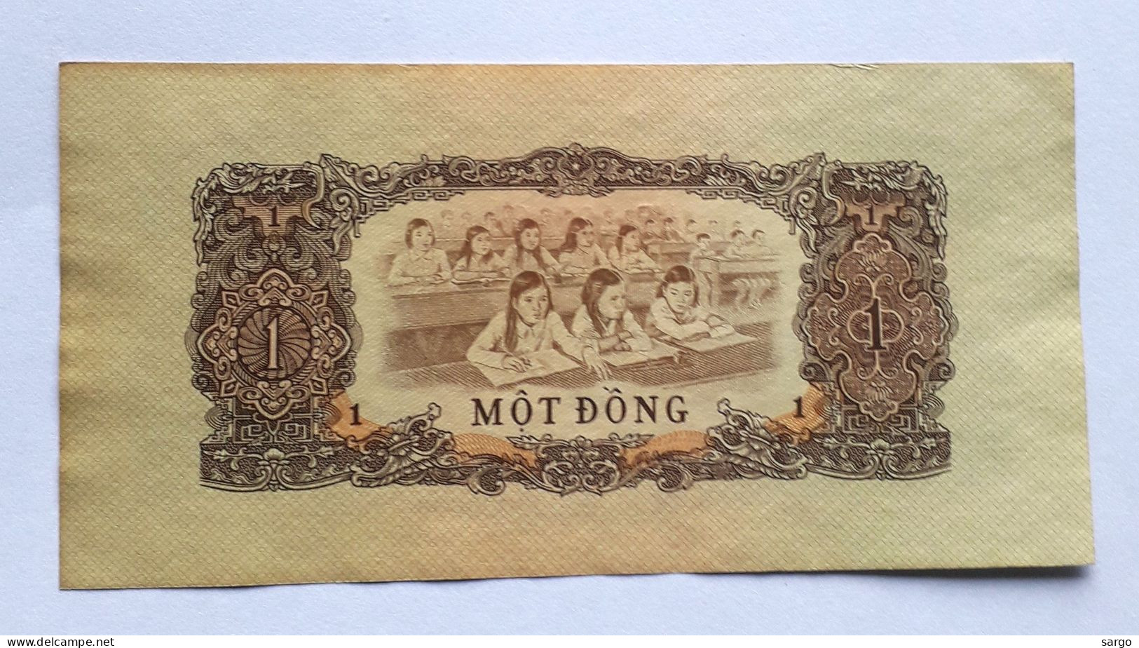 SOUTH VIETNAM - 1 DONG - PR 4  (1968) - VF - BANKNOTES - PAPER MONEY - CARTAMONETA - - Vietnam