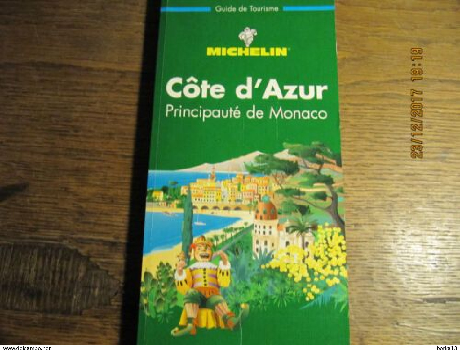 Guide Michelin COTES D'AZUR - PRINCIPAUTE DE MONACO 1998 - Michelin (guides)