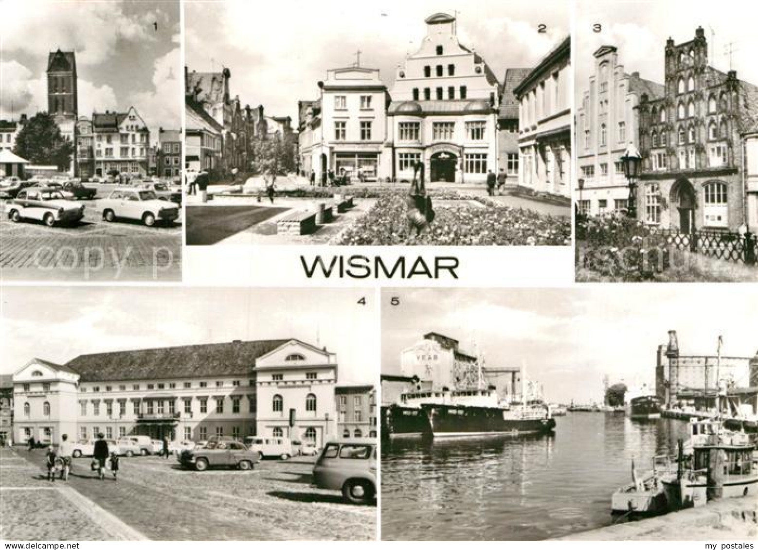 72937439 Wismar Mecklenburg Markt Kraemerstrasse Alter Schwede Buergerhaus Ratha - Wismar