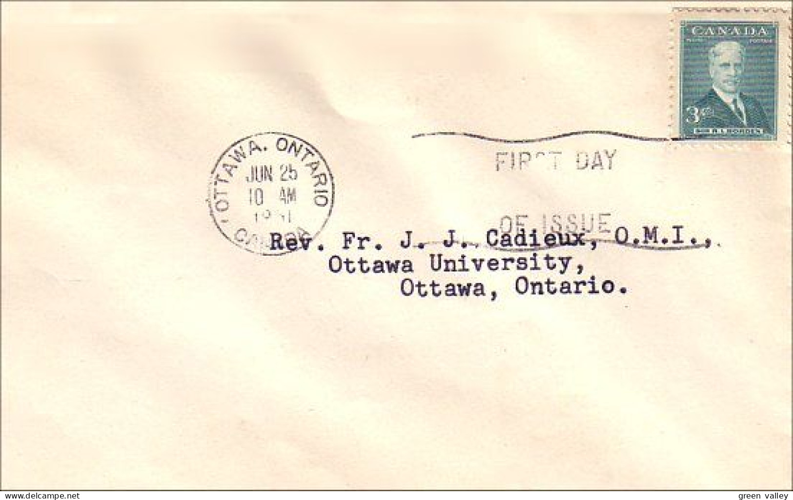 Canada Sir Borden FDC Cover ( A71 487) - Sobres Conmemorativos