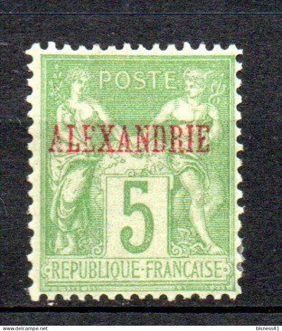 Col41 Colonies Alexandrie N° 5 Oblitéré Cote  8,00 € - Unused Stamps