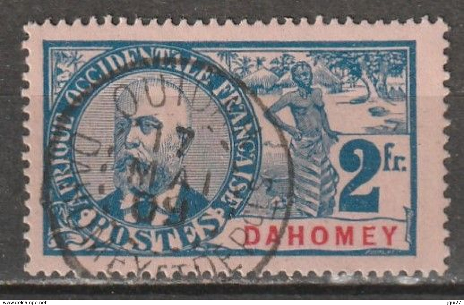 Dahomey N° 31 Oblitération Ouidah 17 Mai 1909 - Used Stamps