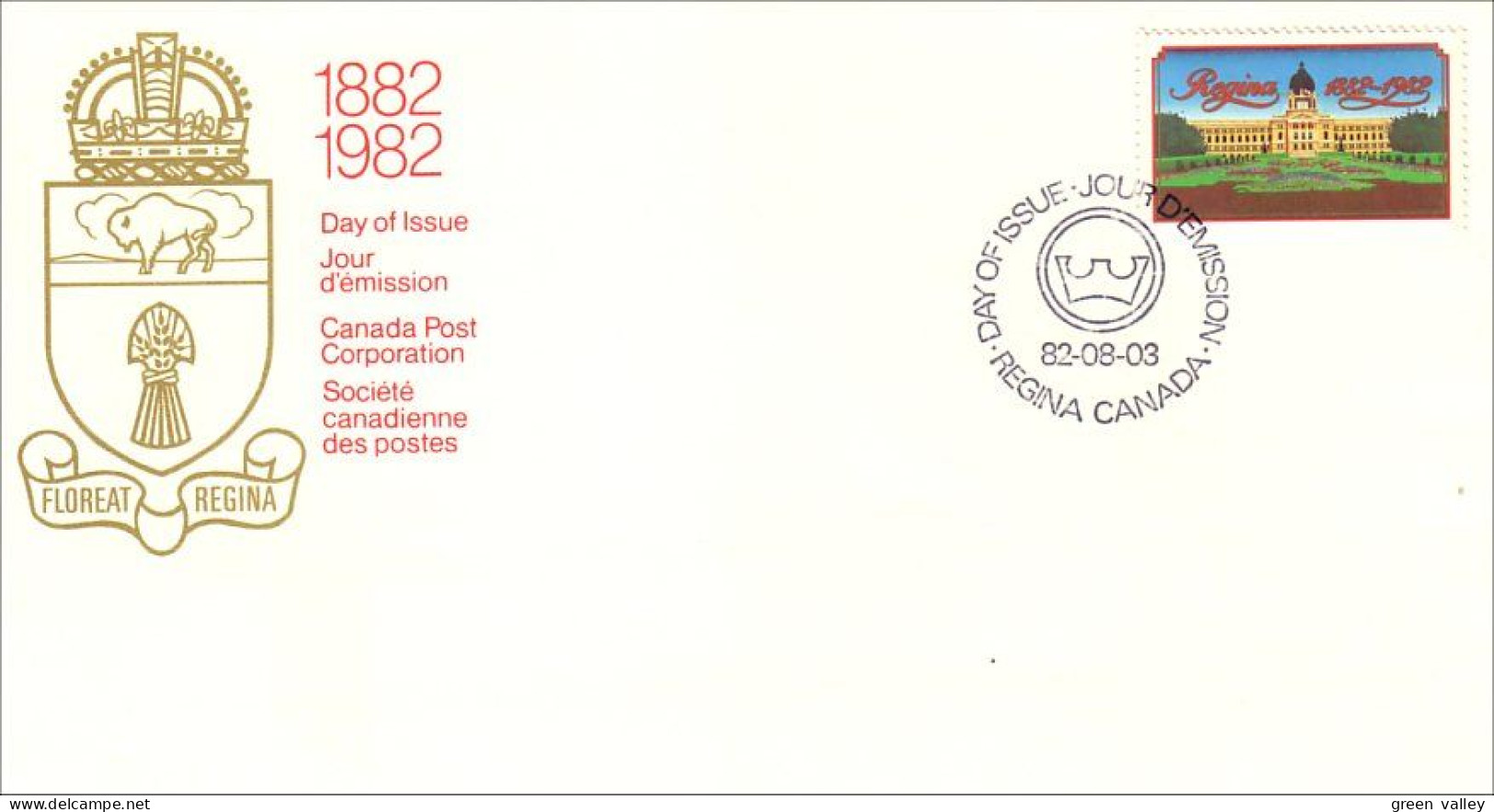 Canada Regina FDC Cover ( A72 265) - 1981-1990