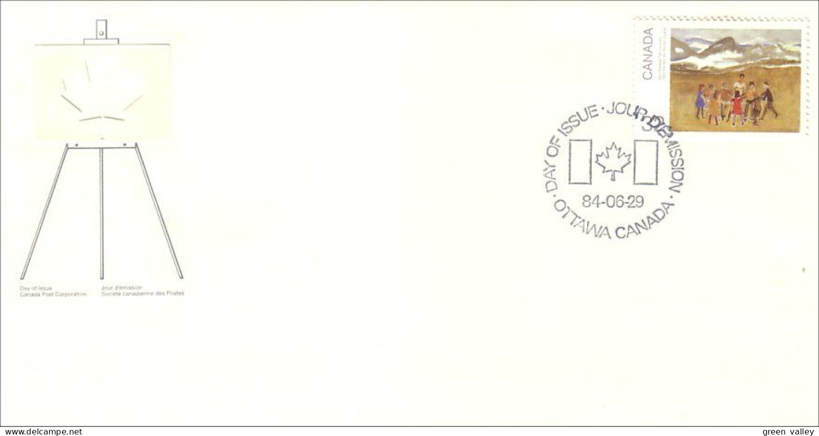 Canada Inuit Esquimaux Danse FDC Cover ( A72 217) - 1981-1990