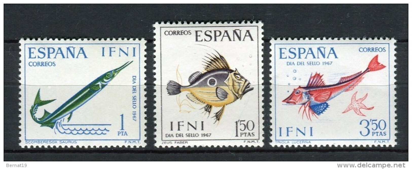 Ifni 1967. Edifil 230-32 ** MNH. - Ifni