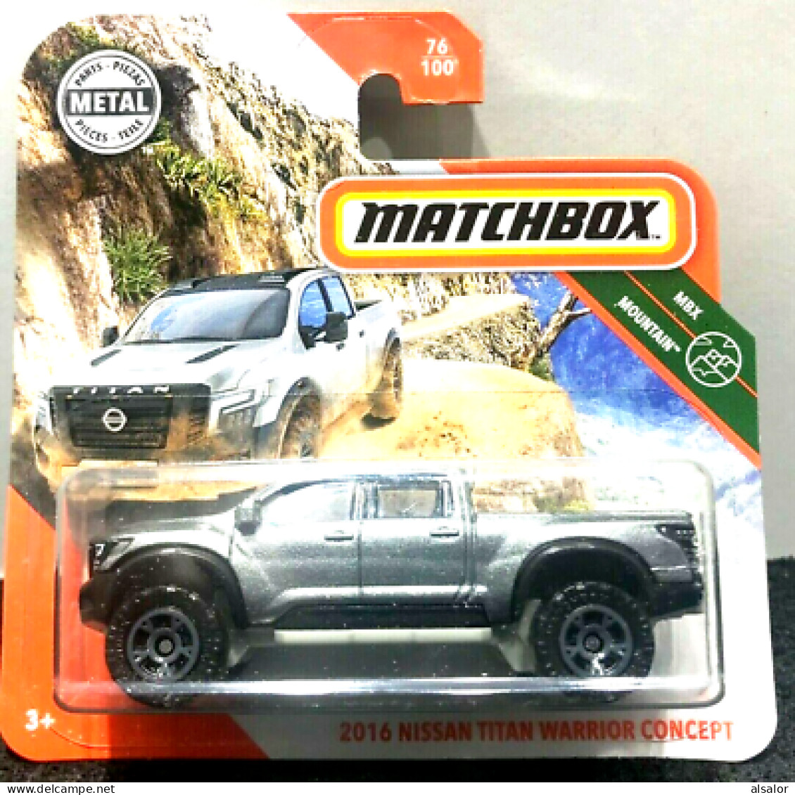 NISSAN TITAN WARRIOR CONCEPT MATCHBOX - Matchbox (Mattel)