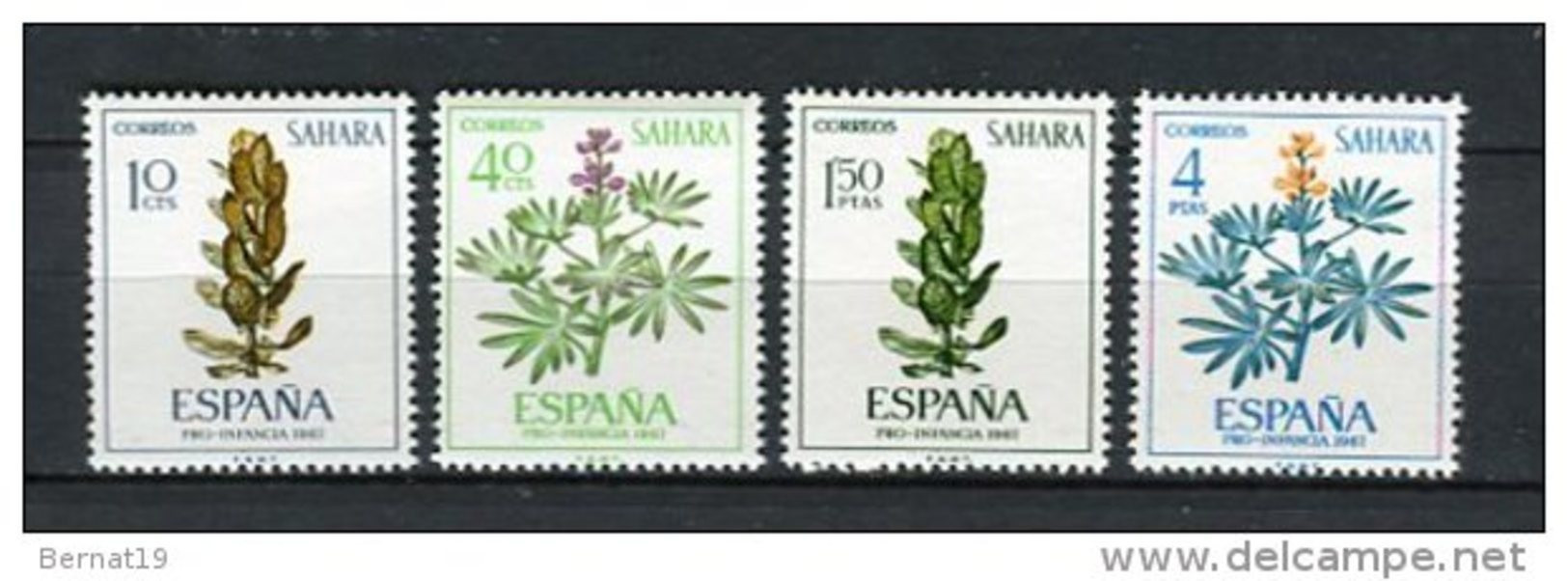 Sahara 1967 Edifil 256-59 ** MNH - Sahara Espagnol