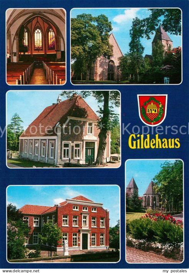 72936426 Gildehaus Kirche Innenansicht Gebaeude Gildehaus - Bad Bentheim