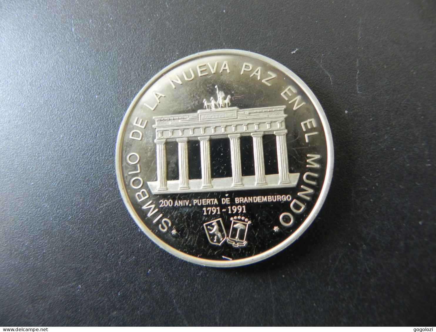 Equatorial Guinea 1000 Francos 1991 - 200 Anniversary Brandenburger Tor Berlin 1791 - 1991 - Guinée Equatoriale