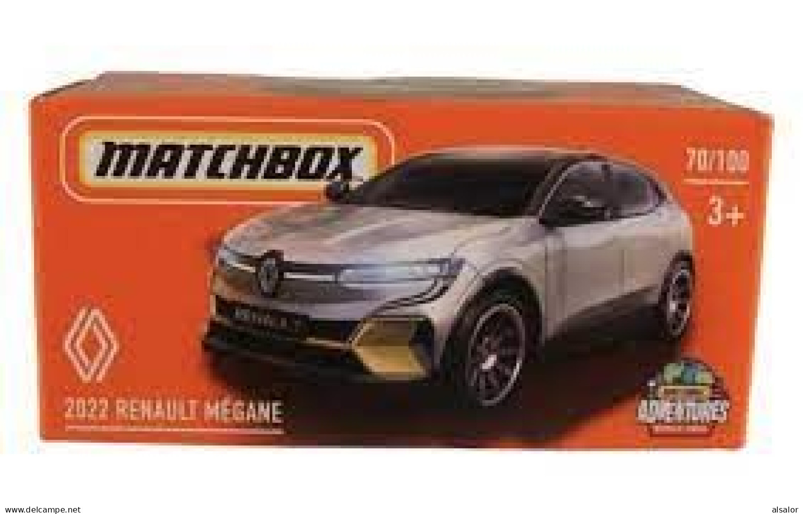 2022 RENAULT MEGANE BOITE MATCHBOX - Matchbox (Mattel)