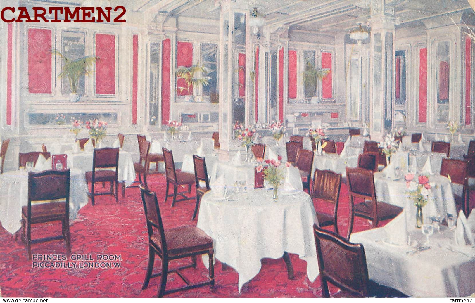 LONDON PRINCES GRILL ROOM PICCADILLY RESTAURANT ENGLAND UNITED-KINGDOM  - Piccadilly Circus