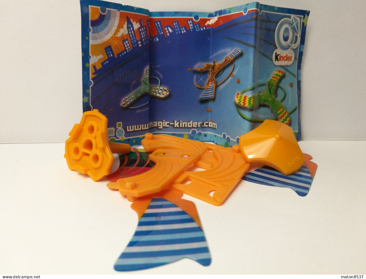 Kinder : MPG UN041   Go Move -Kreisel 2011 - Kreisel Orange + BPZ - Inzetting