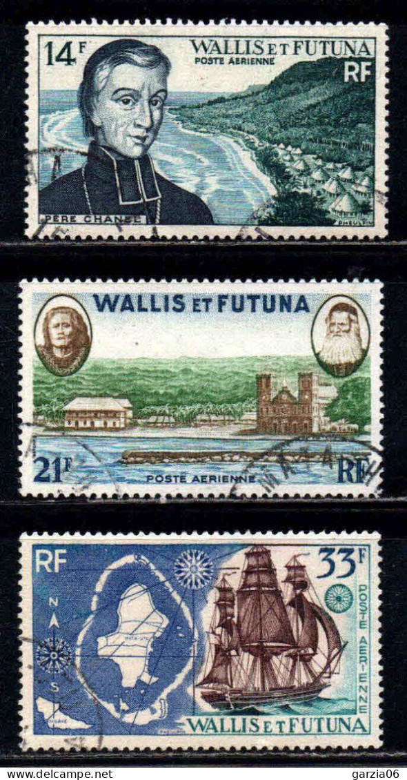 Wallis Et Futuna  - 1955  -    - PA 15 à 17 - Oblit - Used - Oblitérés