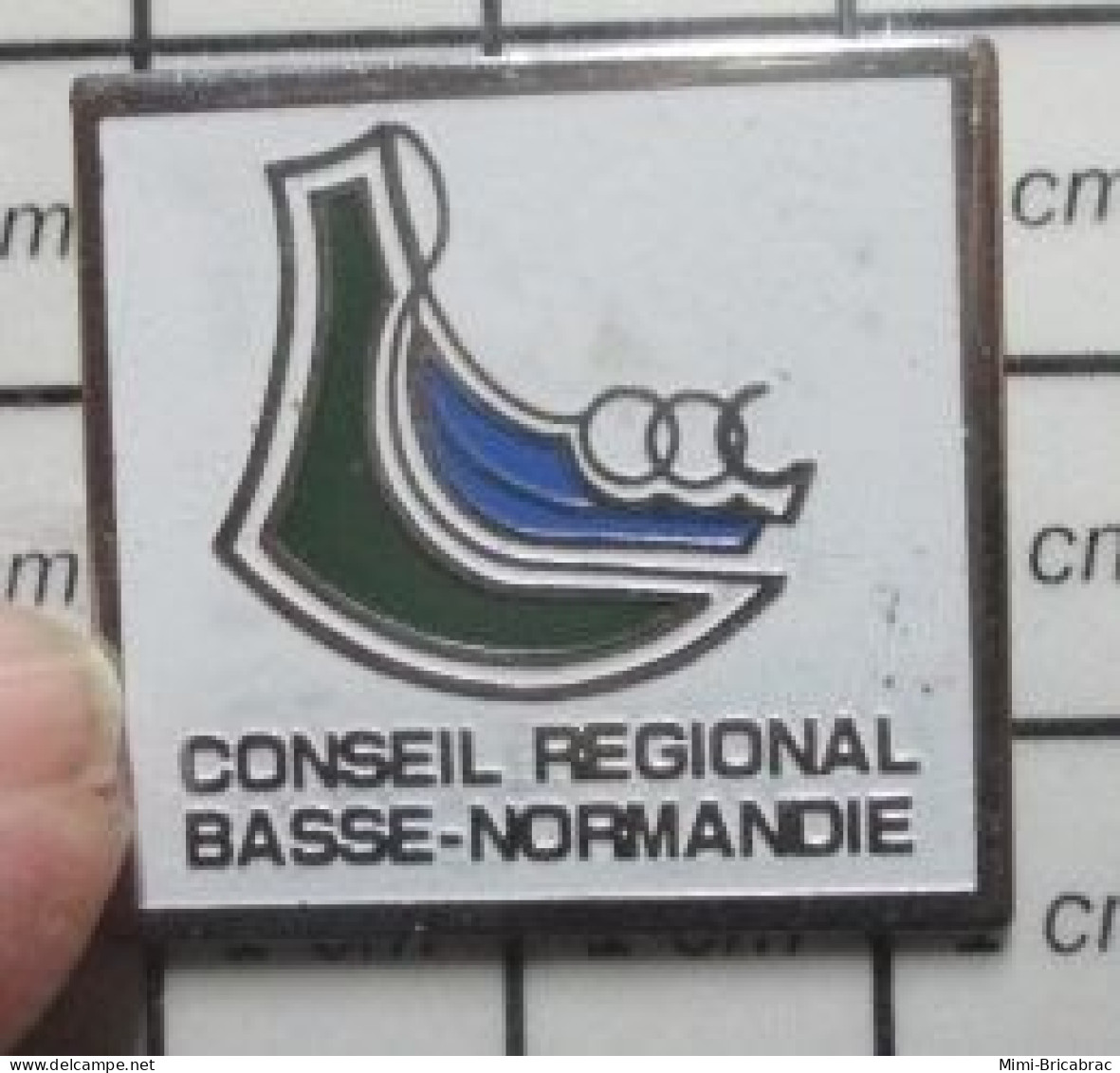 715A Pin's Pins / Beau Et Rare / ADMINISTRATIONS / CONSeIL ReGIONAL De BASSe-NORMANDIE - Administrations