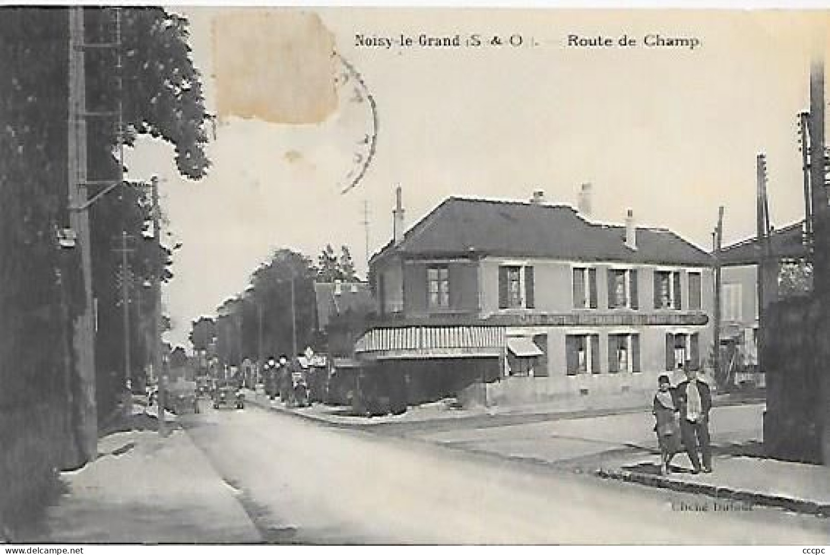 CPA Noisy-le-Grand Route De Champ - Noisy Le Grand