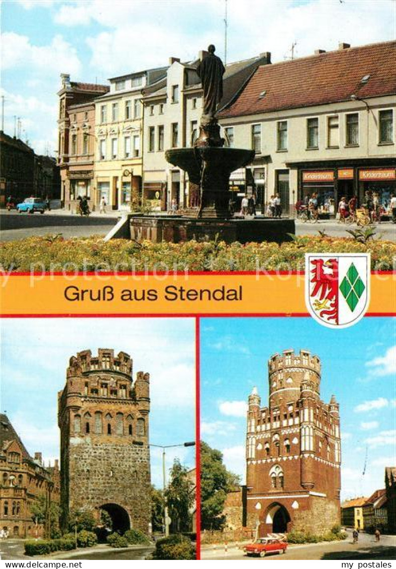 72935346 Stendal Sperlingsbrunnen Tangermuender Tor Uenglinger Tor Stendal - Stendal