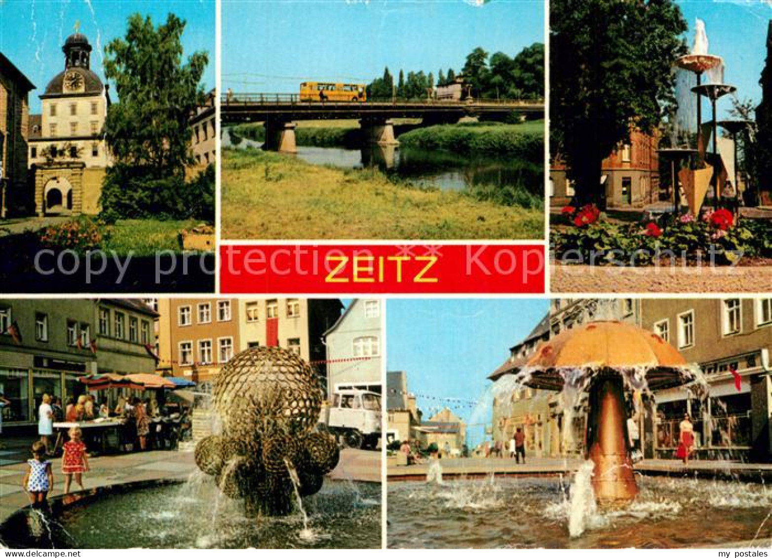 72935197 Zeitz Schlo? Moritzburg Friedrich Engels-Br?cke Karl-Marx-Promenade Dr. - Zeitz