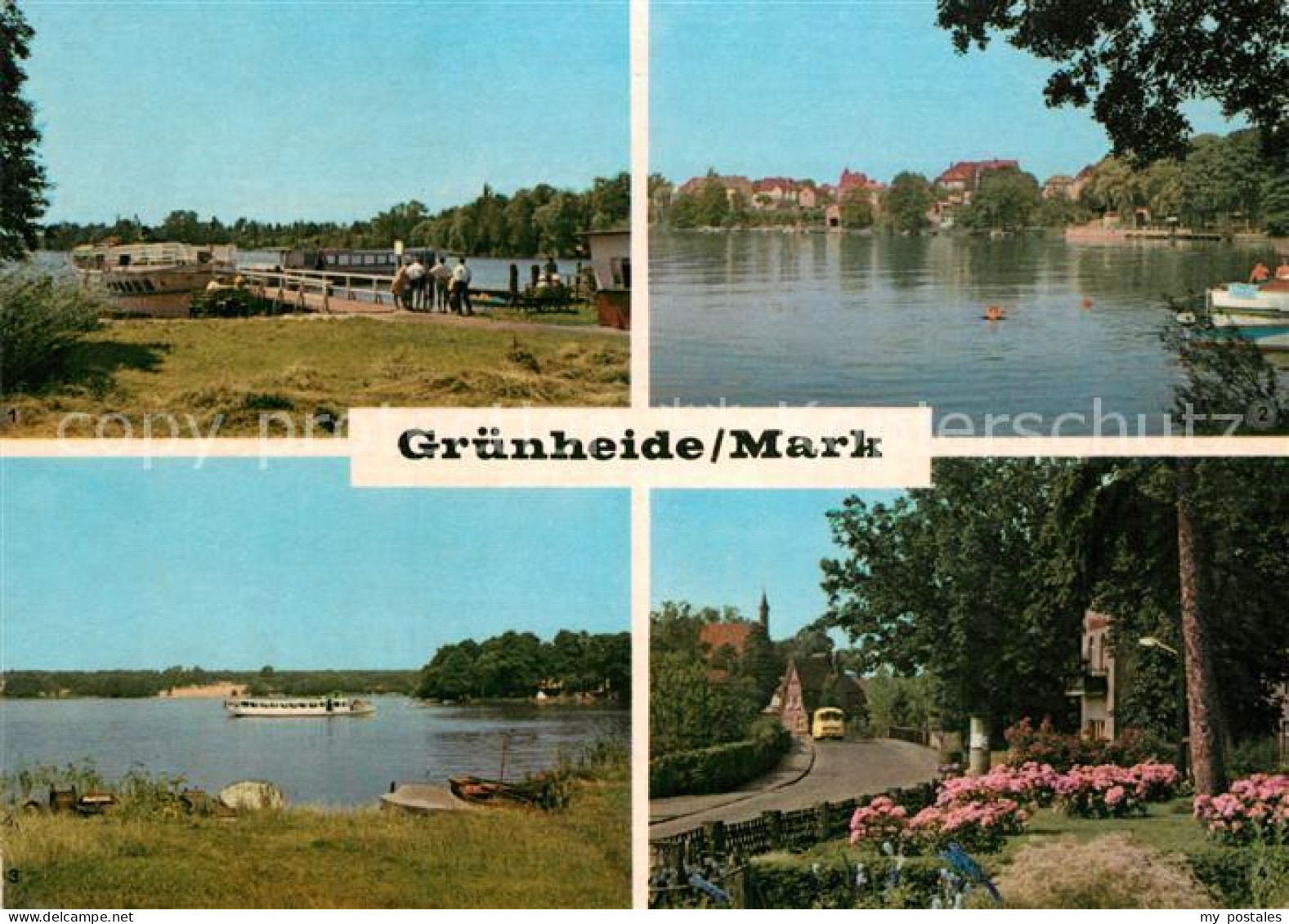 72935184 Gruenheide Mark Altbuchhaus Anlegestelle Peetzsee Werlsee Gr?nheide Gru - Grünheide