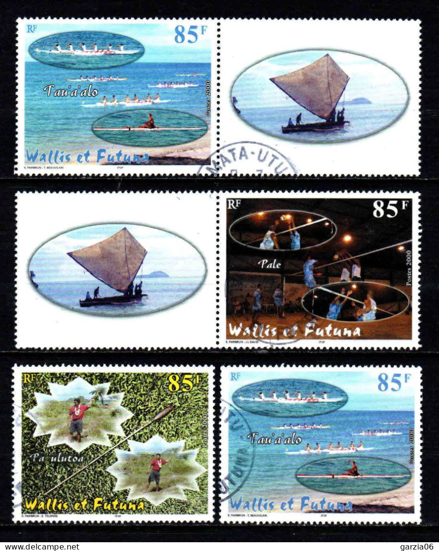 Wallis Et Futuna  - 2000  - JO De" Sydney - Tb Issus Du Bloc N° 9 - Oblit - Used - Hojas Y Bloques