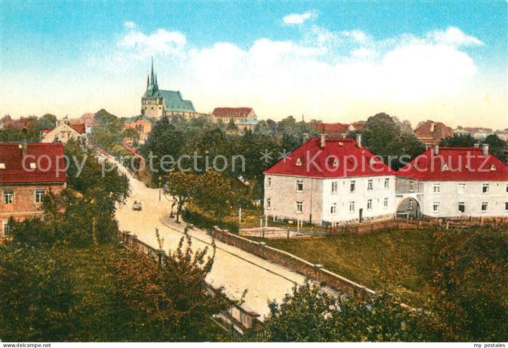 72934198 Lommatzsch Teilansicht Kirche Lommatzsch - Lommatzsch