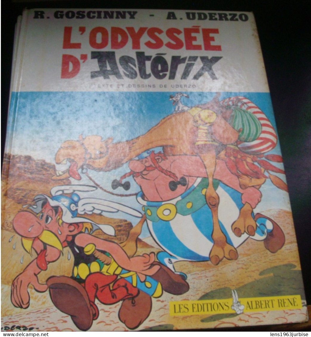 L' Odyssée D' Astérix , Goscinny - Uderzo ,Les Editions  Albert René  ( 1981 ) - Astérix