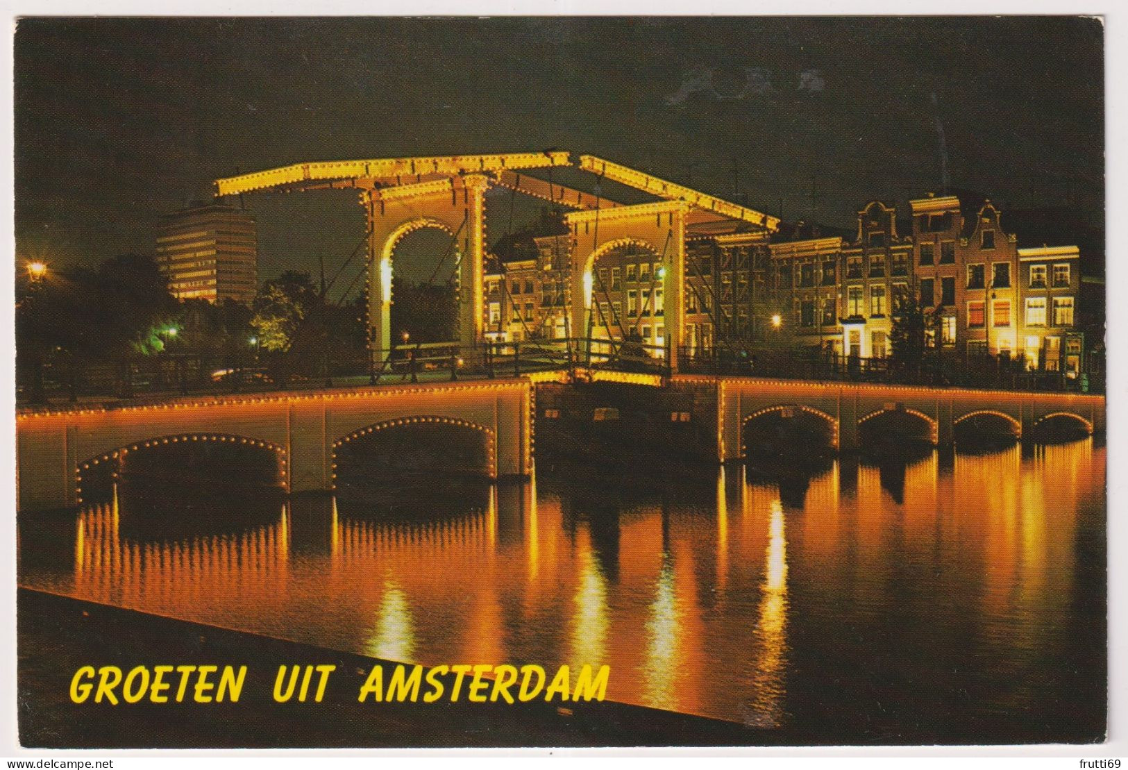 A 204585 NETHERLANDS - Amsterdam - Magere Brug Over De Amstel - Amsterdam