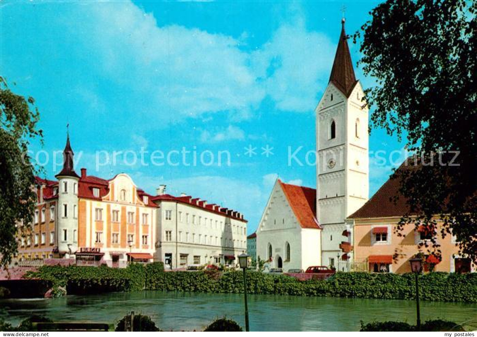 72933697 Fuerstenfeldbruck Amperpartie Mit Leonhardi Kirche Fuerstenfeldbruck - Fuerstenfeldbruck