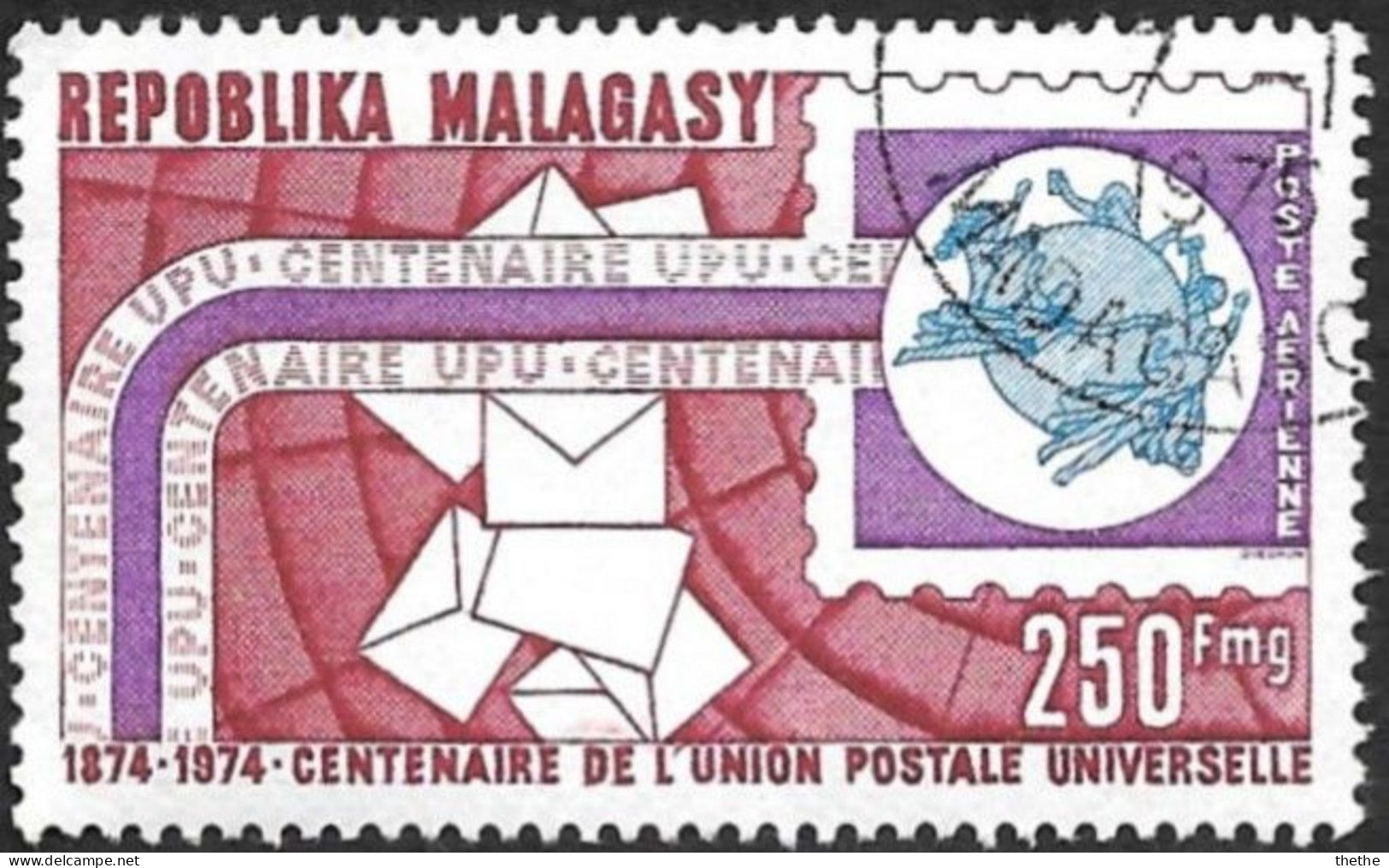 MADAGASCAR - Centenaire De L'U.P.U. - UPU (Union Postale Universelle)