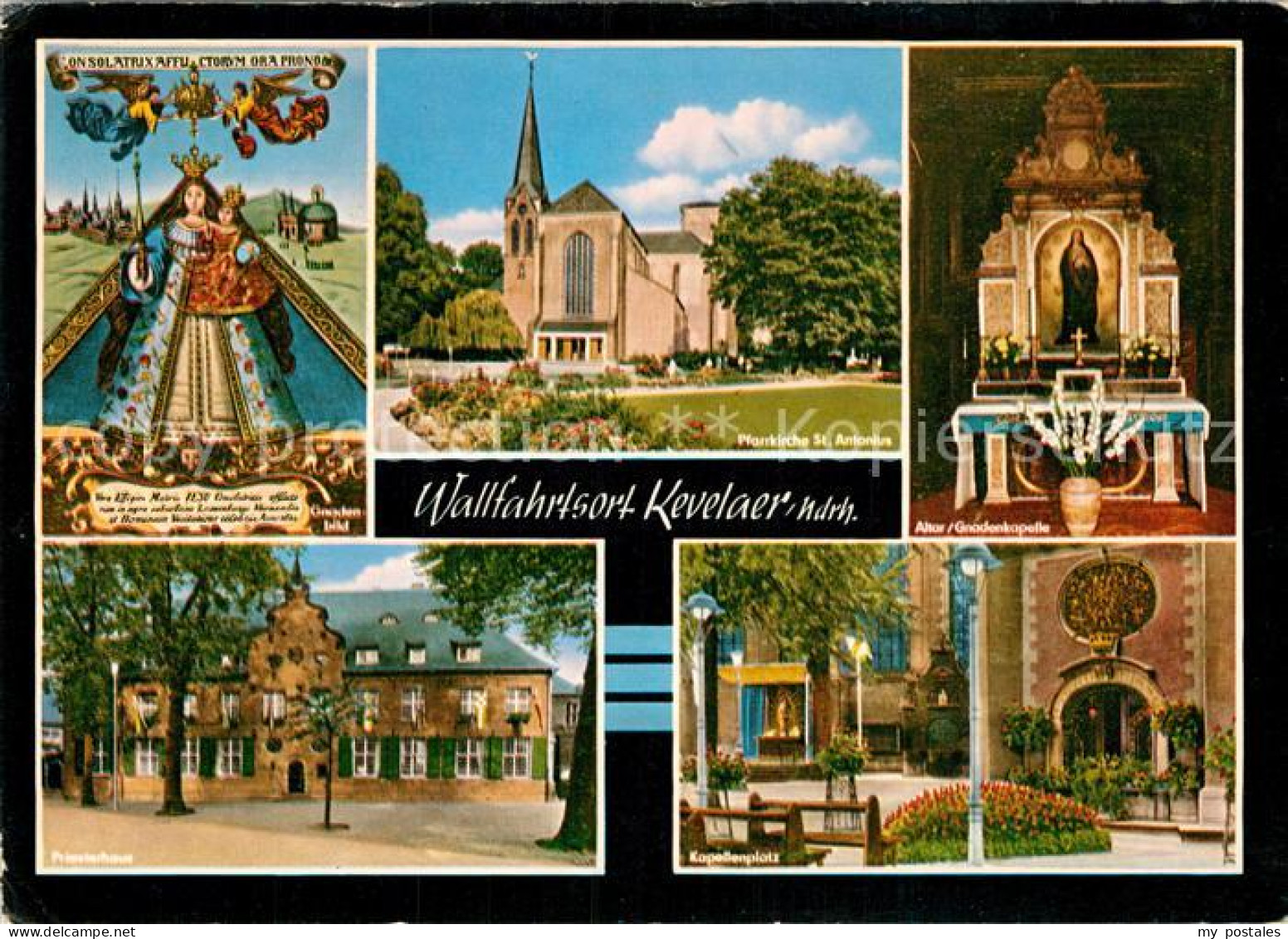 72933649 Kevelaer Gnadenbild Pfarrkirche St Antonius Altar Gnadenkapelle Prieser - Kevelaer