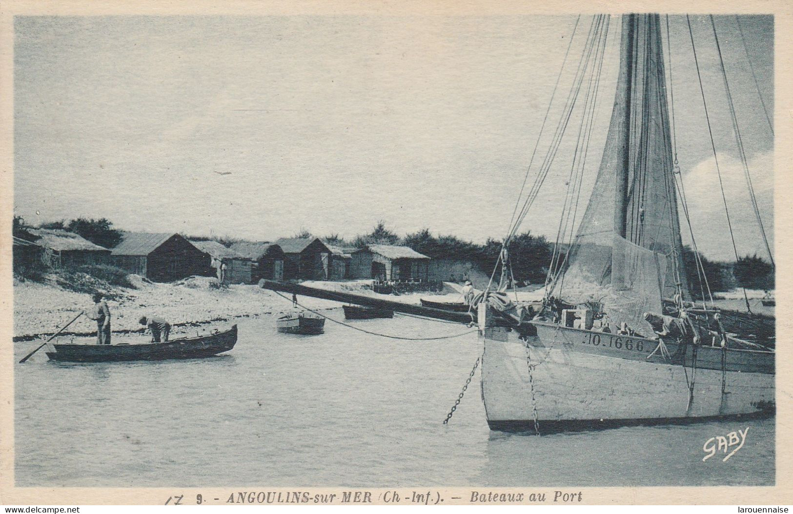 17 -  ANGOULINS SUR MER - Bateaux Au Port - Angoulins