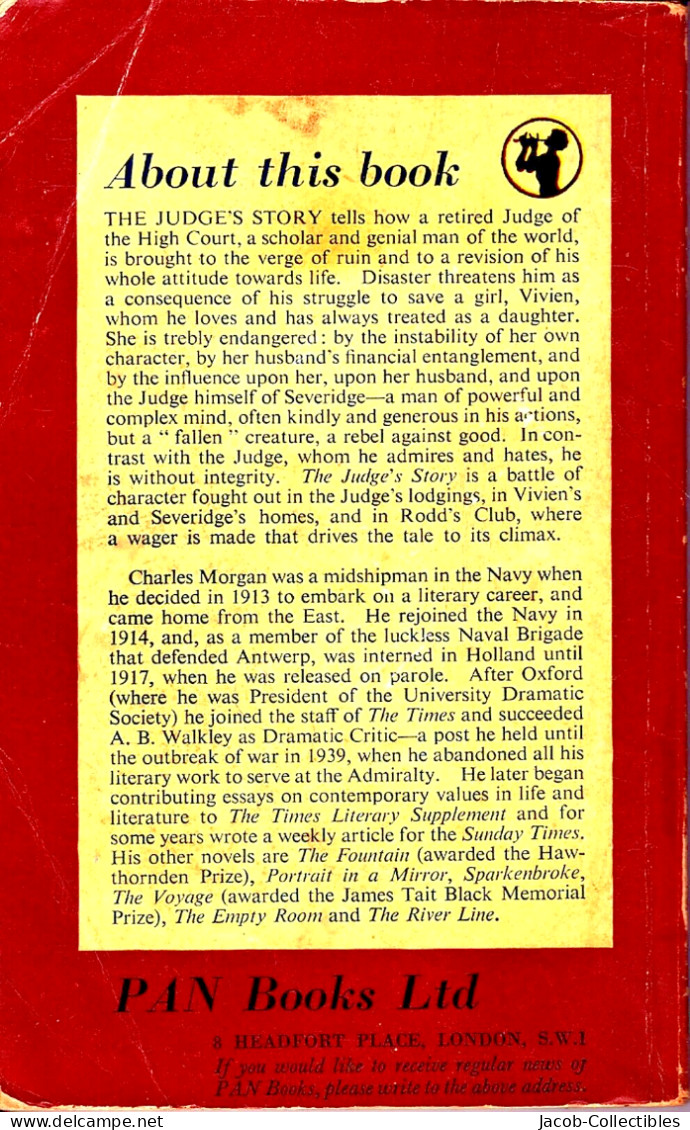 Charles Langbridge Morgan - Justice Judicial System Judges Law Legal Mistakes - Derecho