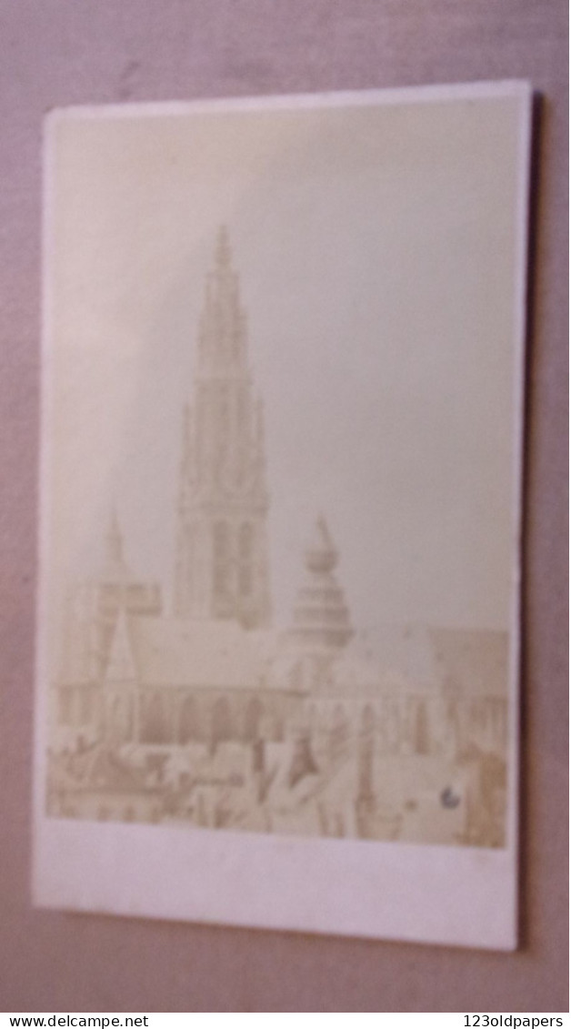 CDV   ANONYME BELGIQUE CATHEDRALE D ANVERS - Anciennes (Av. 1900)