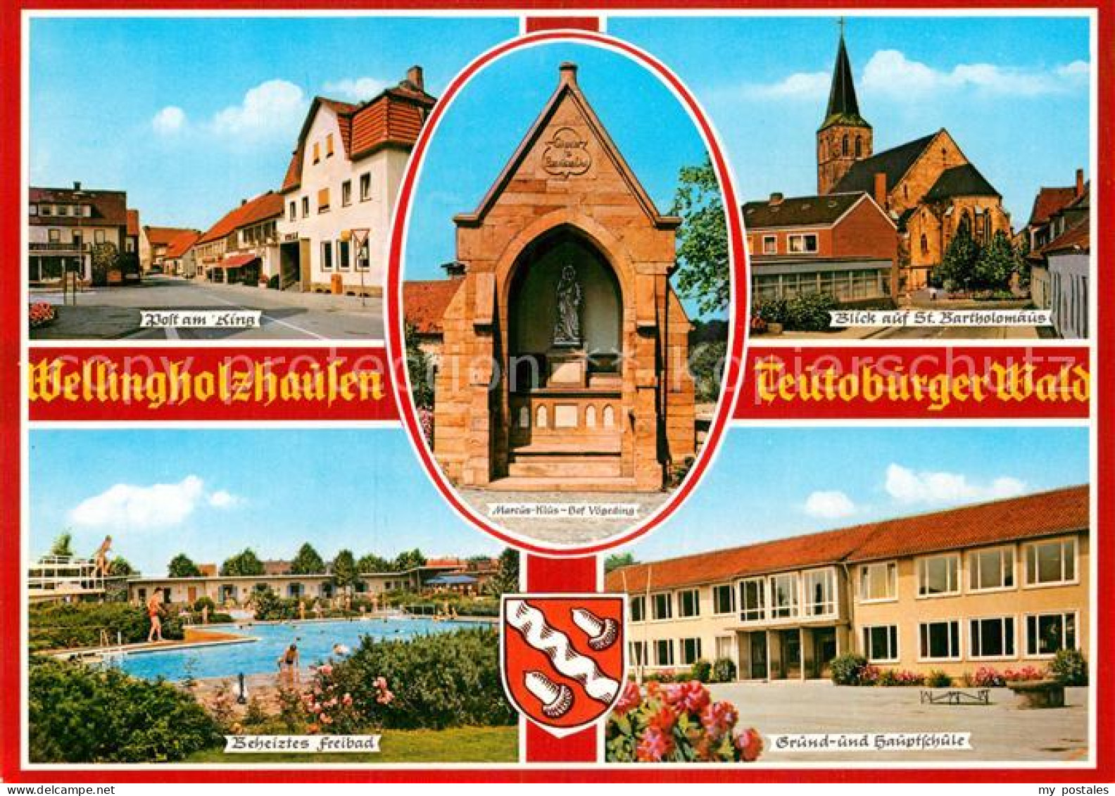 72932254 Wellingholzhausen St. Bartholomaeus Freibad Schule Wellingholzhausen - Melle