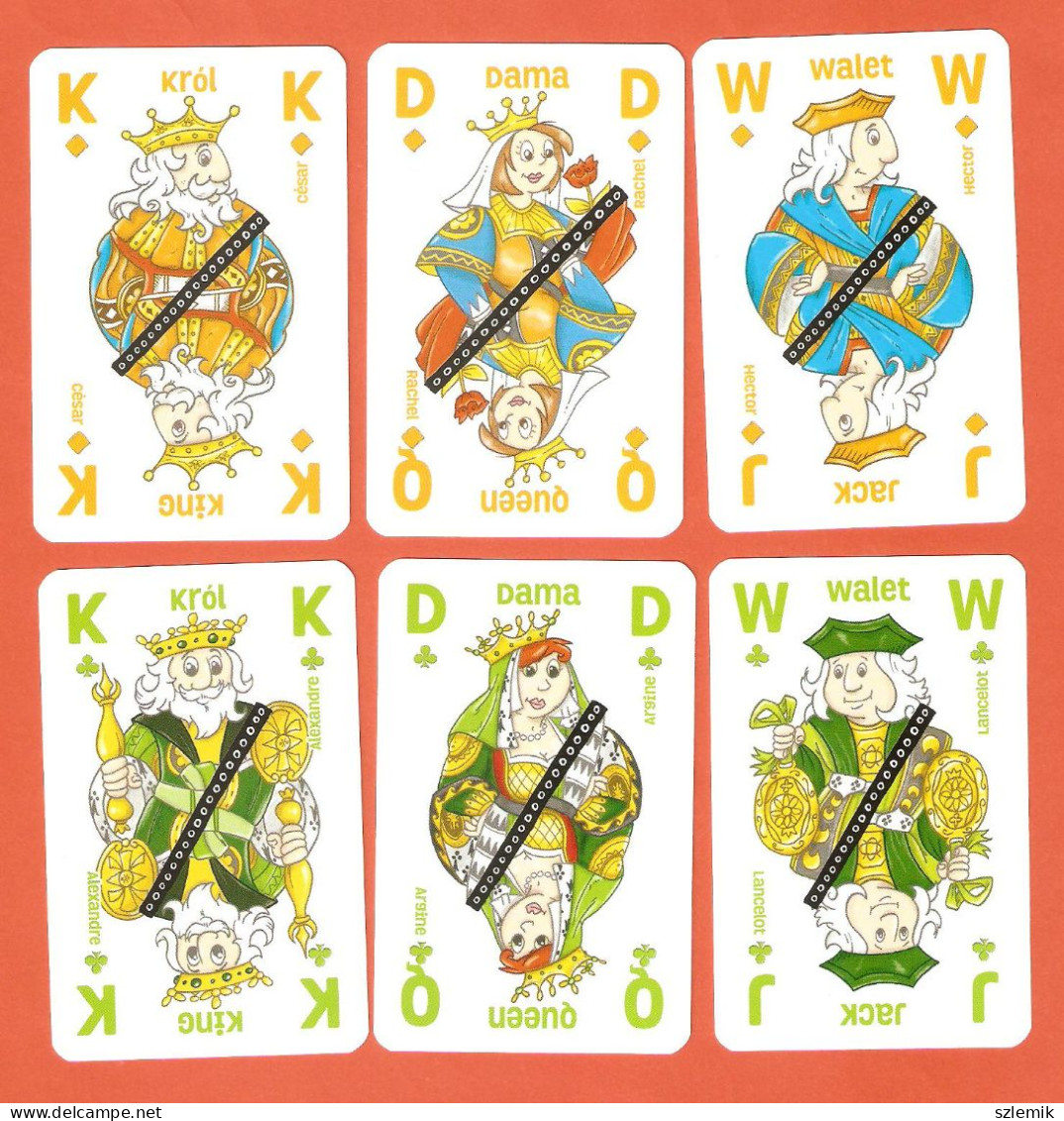 Playing Cards 52 + 3 Jokers.  WOJNA  JUNIOR  Cartamundi - 2020 - 54 Cards