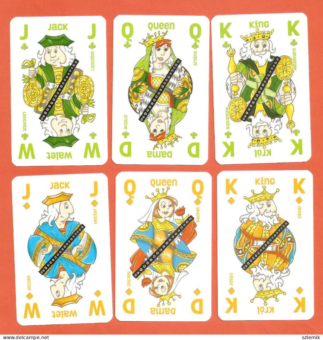 Playing Cards 52 + 3 Jokers.  WOJNA  JUNIOR  Cartamundi - 2020 - 54 Cards