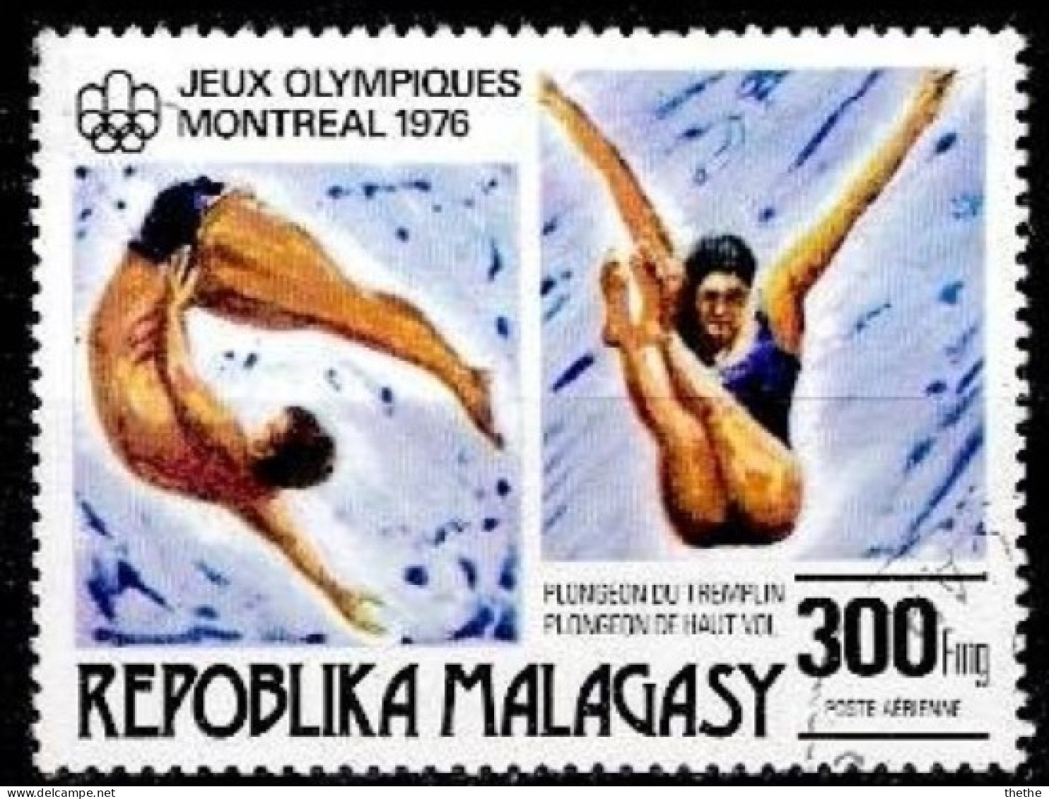 MADAGASCAR - Plongeon -   Jeux Olympiques D'été 1976 - Montréal - Summer 1976: Montreal