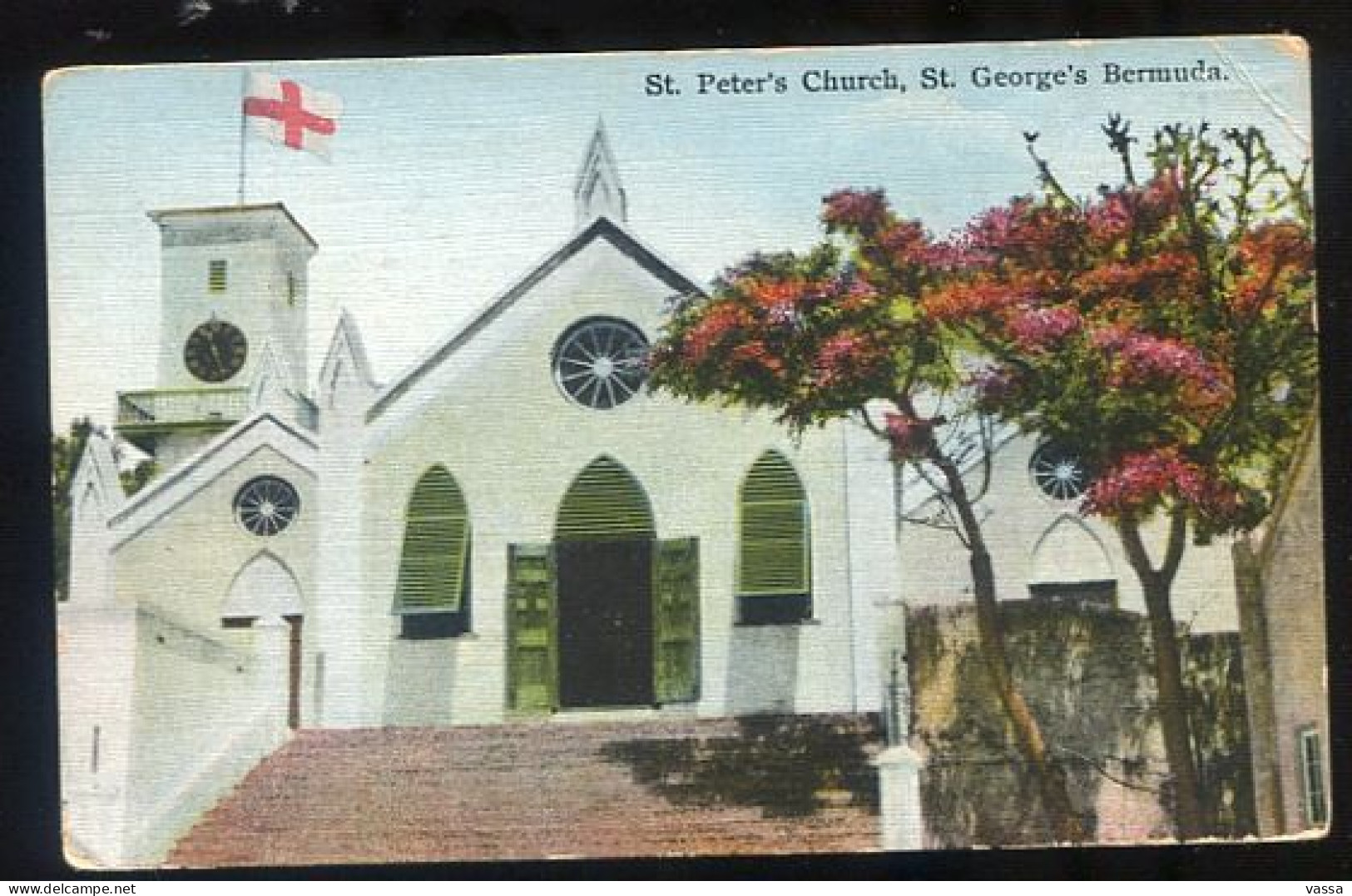 BERMUDA - Sant Georges - St. Peter's Church. Old PPC . Bermudes - Bermudes