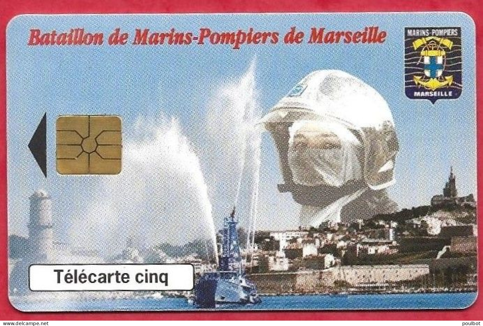 Télécarte  5 Unité Gn 471 Marins Pompiers De Marseille - 5 Eenheden
