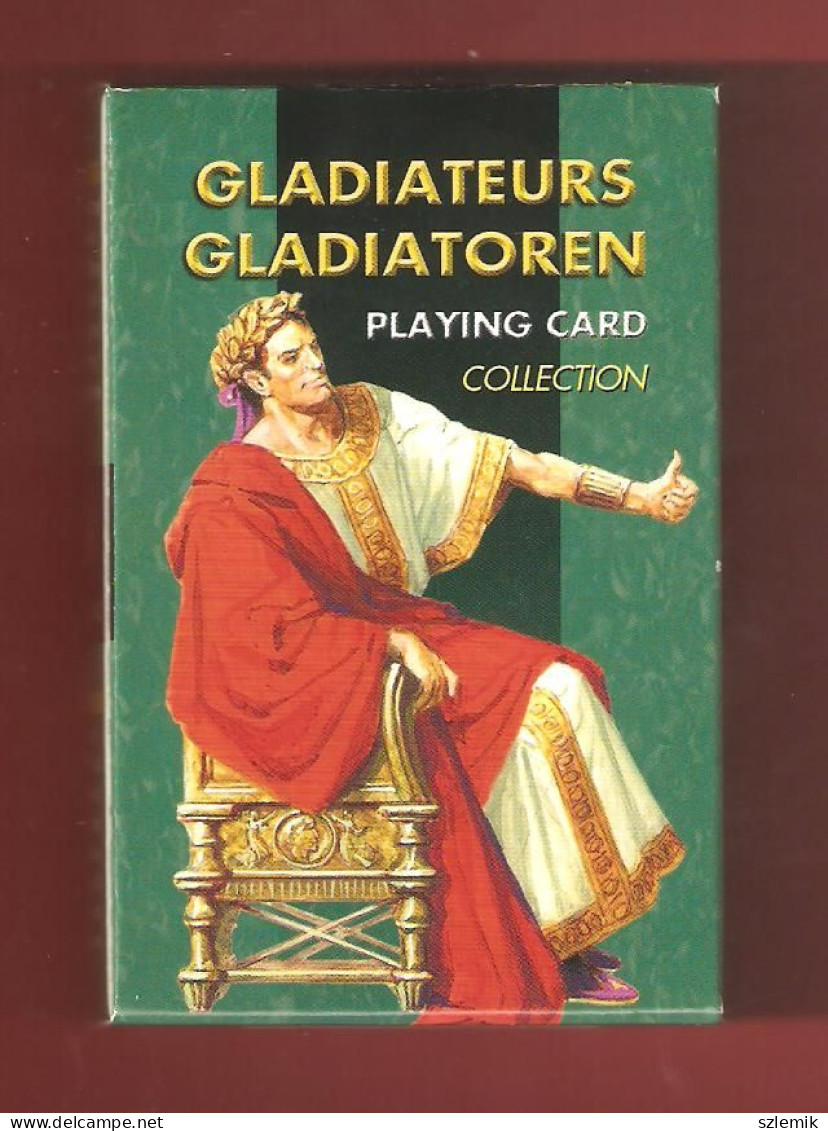 Playing Cards 52 + 3 Jokers.  LO SCARABEO  Gladiators   2009 - 54 Carte