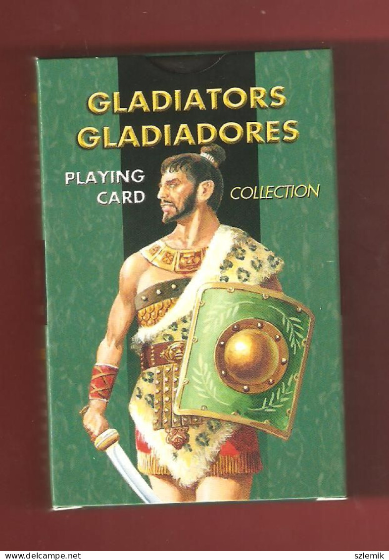 Playing Cards 52 + 3 Jokers.  LO SCARABEO  Gladiators   2009 - 54 Cards