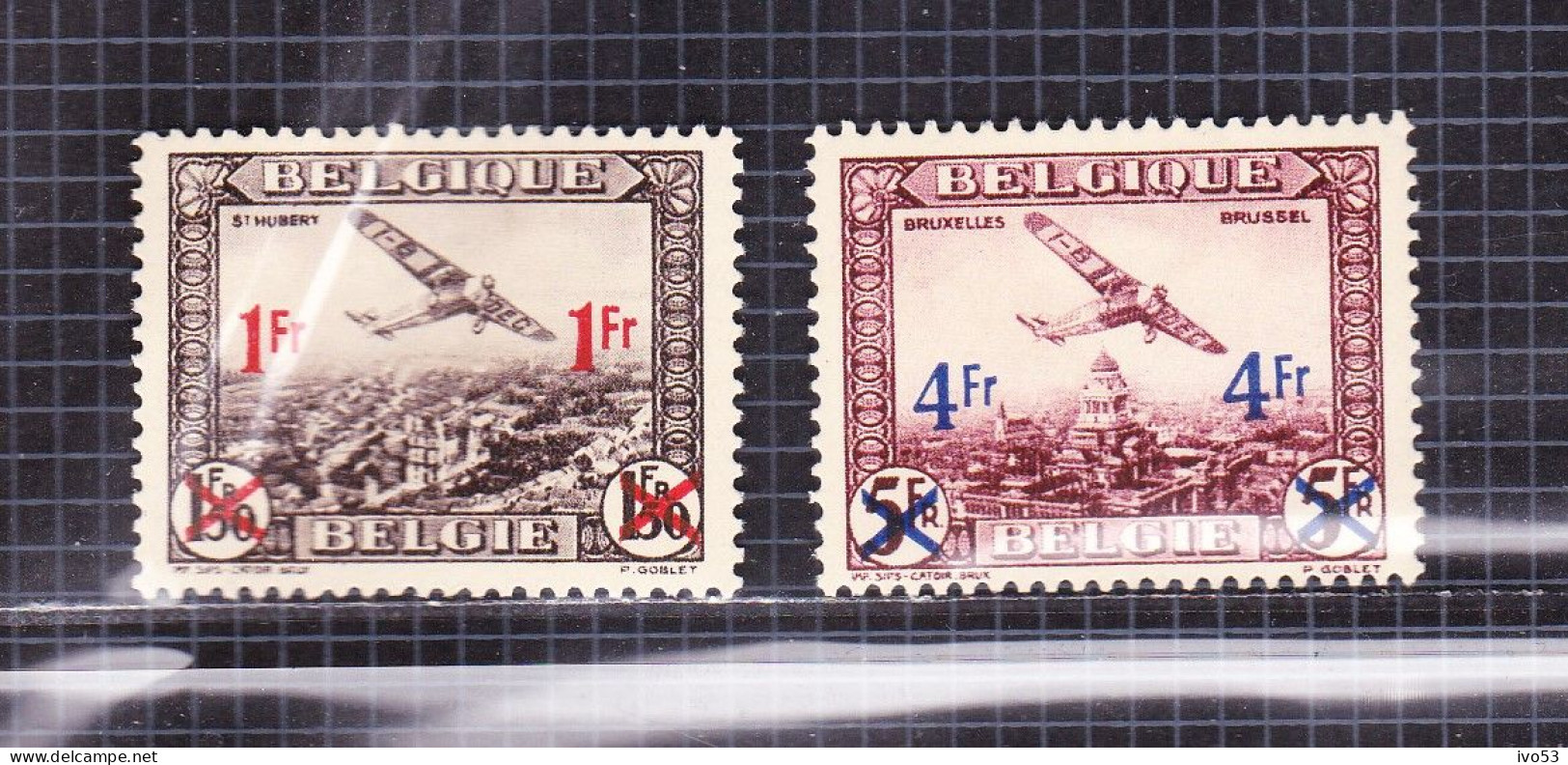 1935 PA6-7* Met Scharnier.Aanvullingswaarden.OBP 10 Euro. - Nuevos