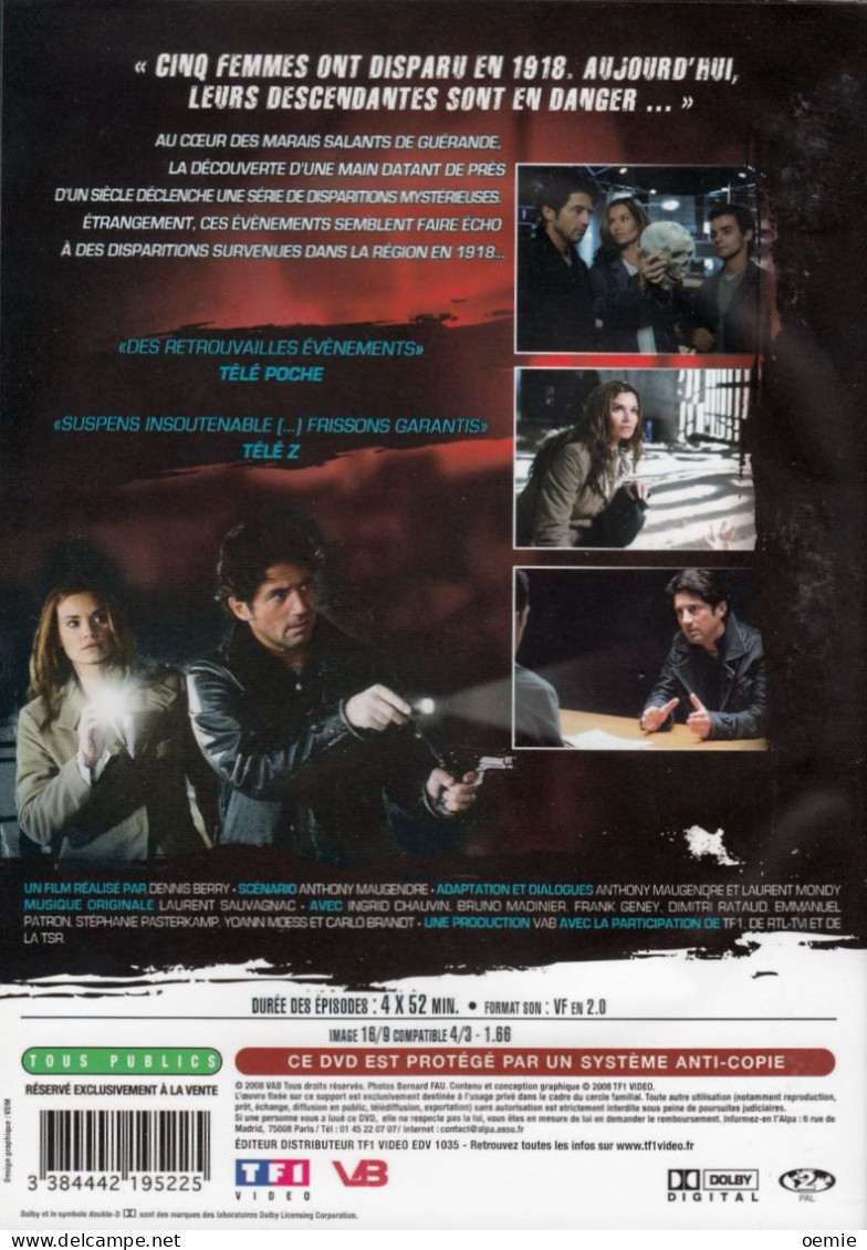 LA MAIN BLANCHE  / BRUNO MADINER   INGRID CHAUVIN  ( 121 MM ) 4 EPISODES  52 MM ENVIRON - Politie & Thriller