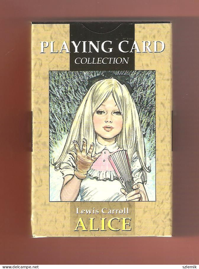 Playing Cards 52 + 3 Jokers.  LO SCARABEO  ALICE  2009 - 54 Karten