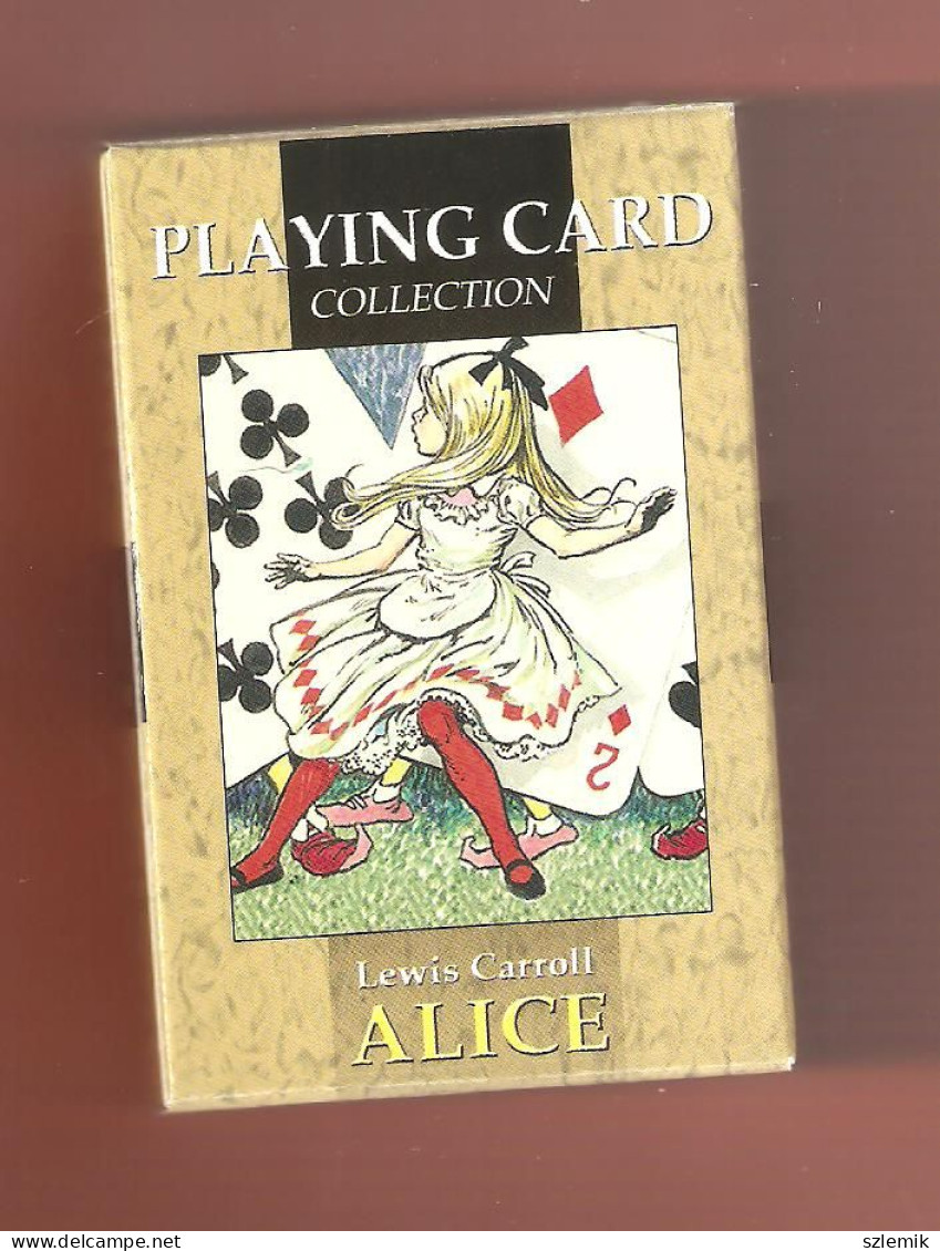 Playing Cards 52 + 3 Jokers.  LO SCARABEO  ALICE  2009 - 54 Kaarten