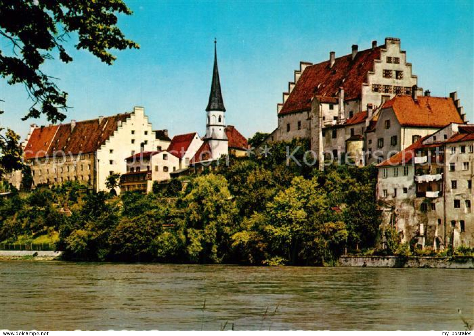 72930920 Wasserburg Inn Innpartie Mit Burg Wasserburg A.Inn - Wasserburg A. Inn