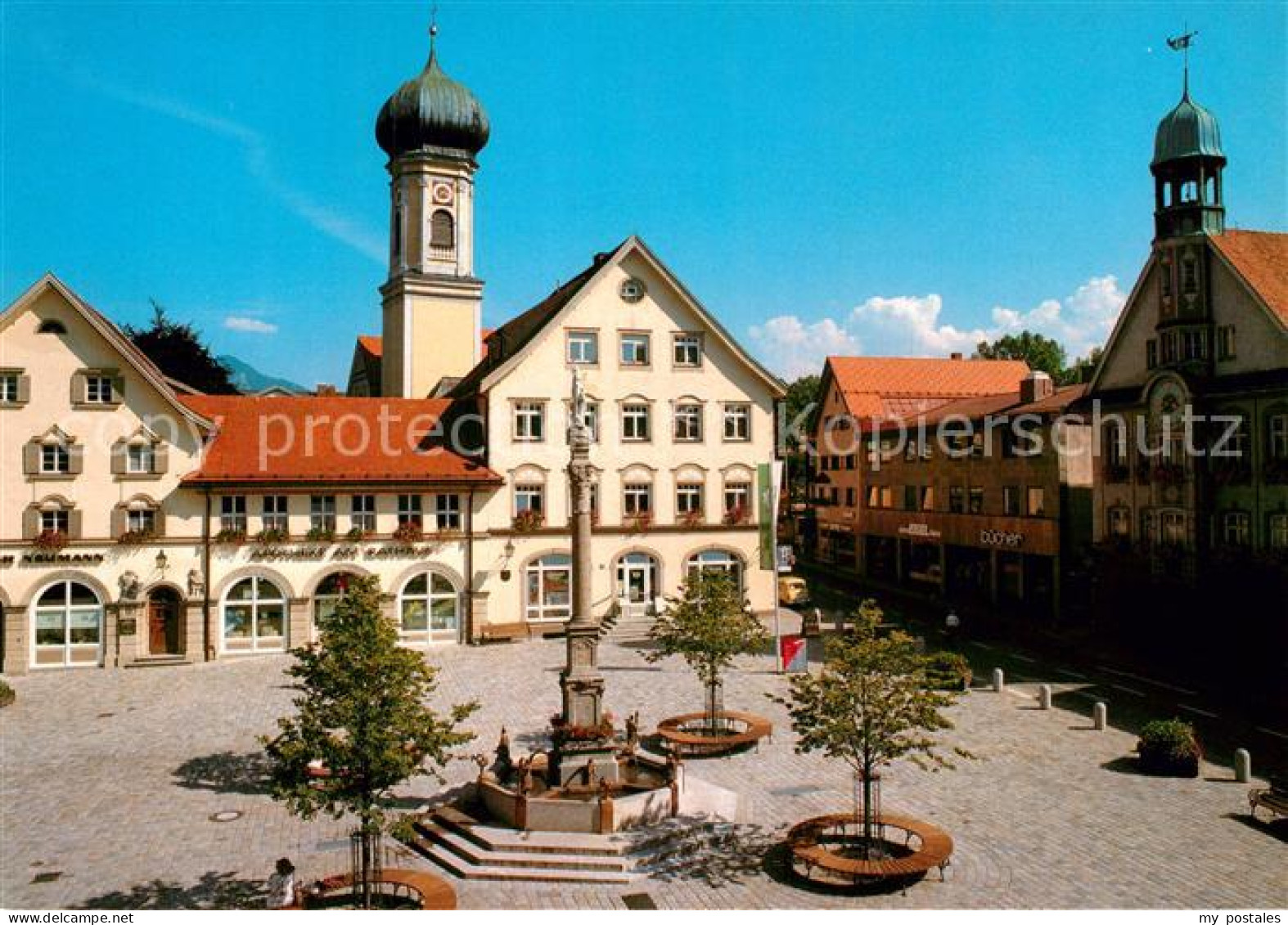 72930914 Immenstadt Allgaeu Marienplatz Immenstadt I.Allgaeu - Immenstadt