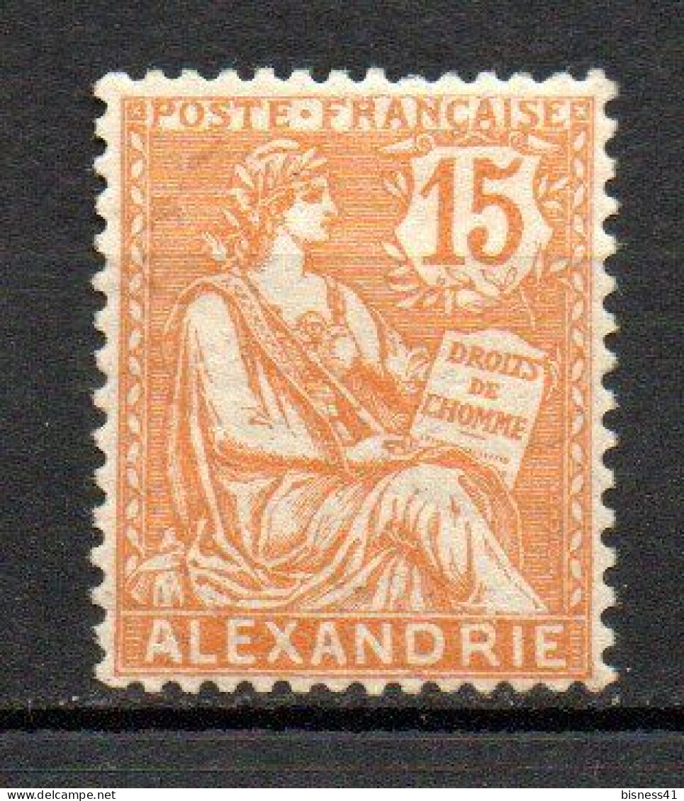 Col41 Colonies Alexandrie N° 25 Neuf X MH Cote  2,50€ - Neufs