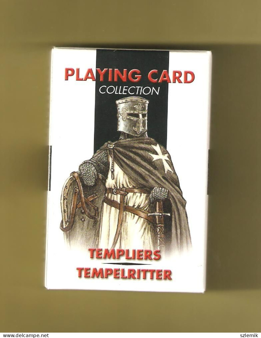 Playing Cards 52 + 3 Jokers.  LO SCARABEO  TEMPLAR   2008 - 54 Cartas