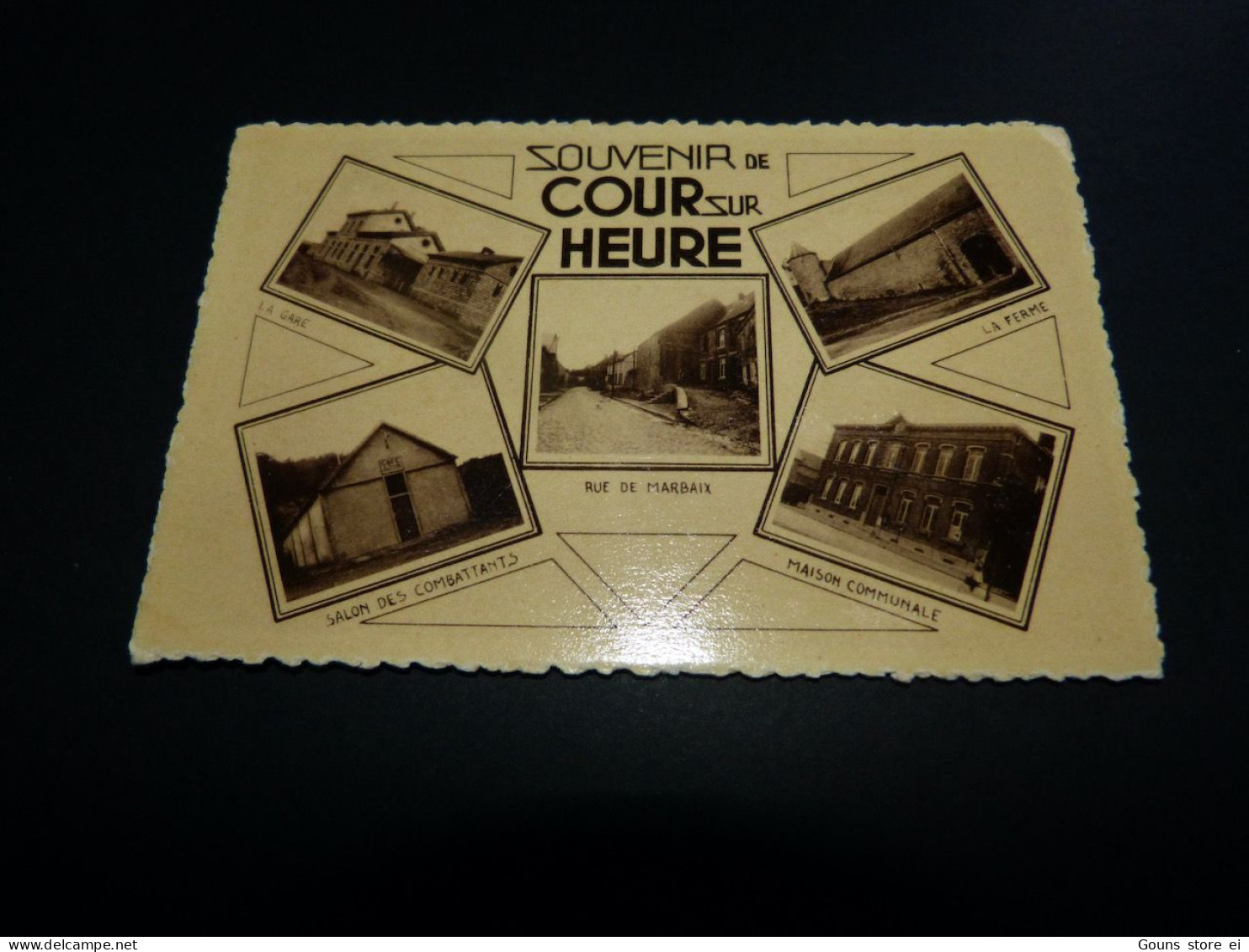 BC5-6 Cpsm Souvenir De Cour Sur Heure Ham Sur Heure Nalinnes - Beaumont