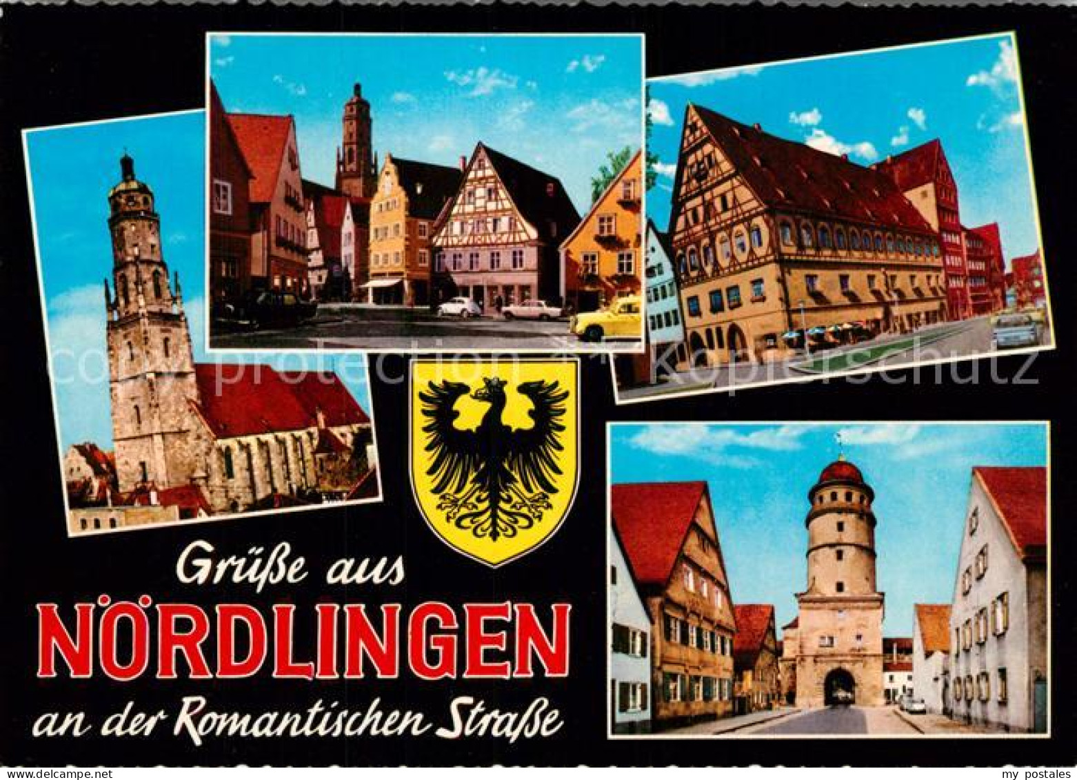 72930751 Noerdlingen Kirchen Fachwerk  Noerdlingen - Noerdlingen